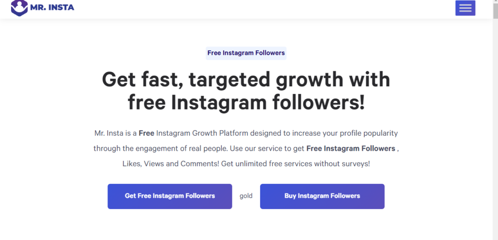 Mr. Insta | Get 1000+ Free Followers On Instagram In 5 Minutes! Here's how